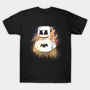 Marshmello | Gold party T-Shirt